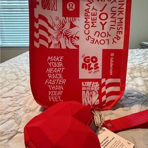 Lululemon Heart Wristlet